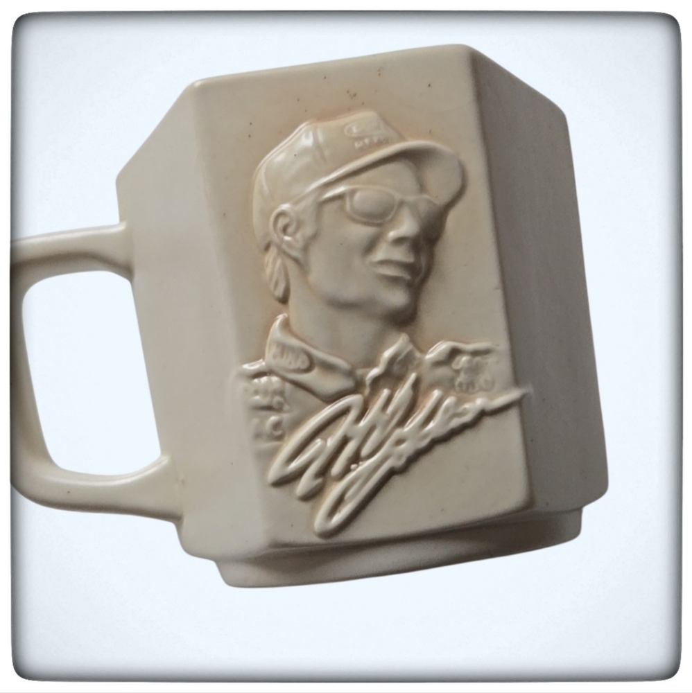Avon Vintage Jeff Gordon Nascar 50th Anniversary Mug, 1997